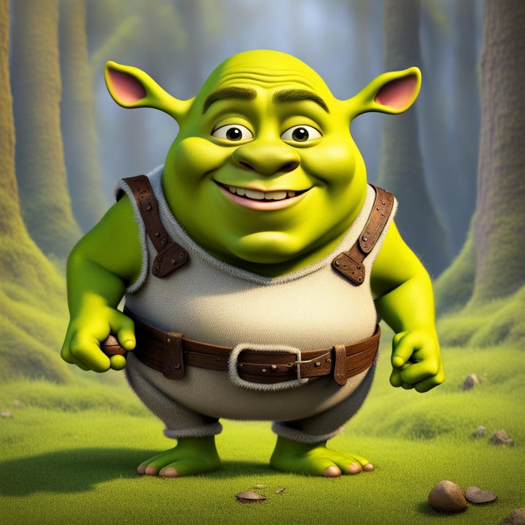 Shrek as a Squirrel: An AI Reimagining