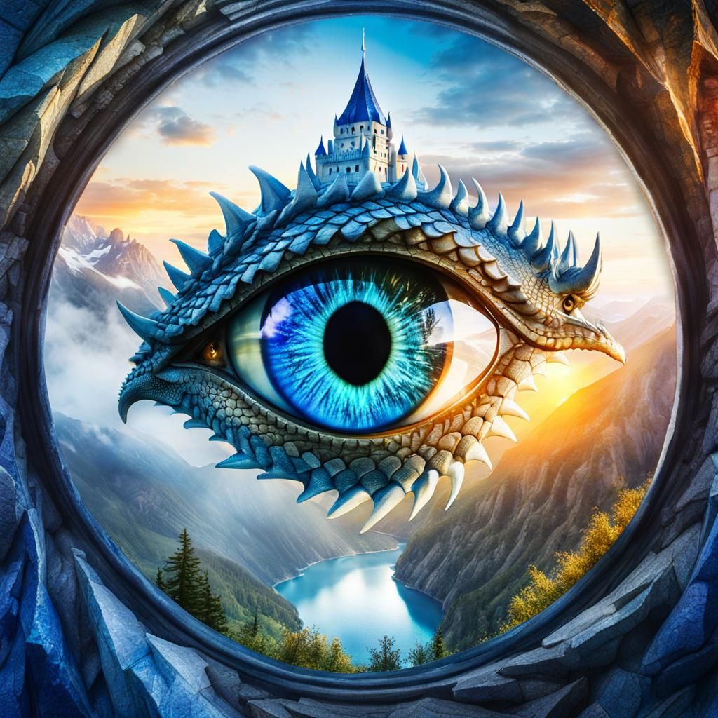 The eye was in the tomb looking at Cain: the eye in the eye