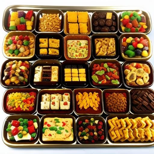 Marvelous Assorted Buffet Bar in High Resolution