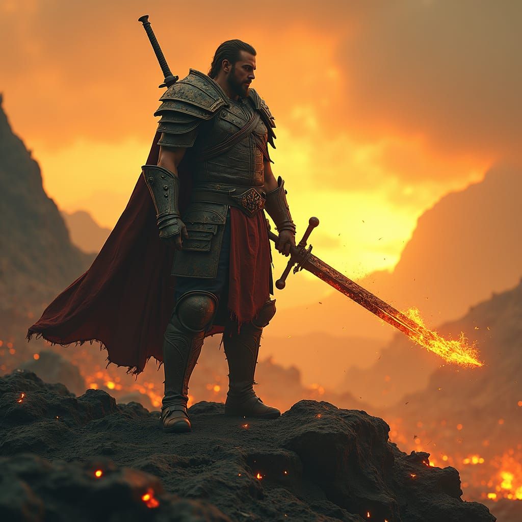 Warrior of the Scorched Wastes