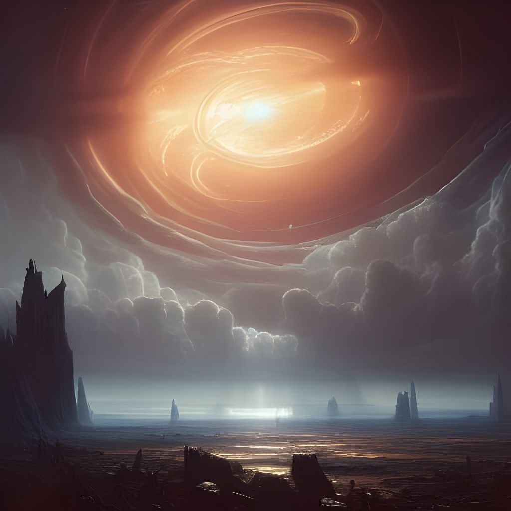 Apocalyptic Galaxy: Cinematic Digital Rendering