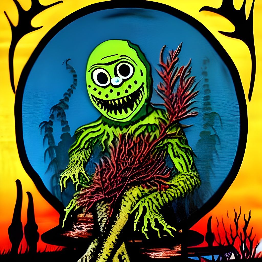 Creature from the Black Lagoon Meets Mole People