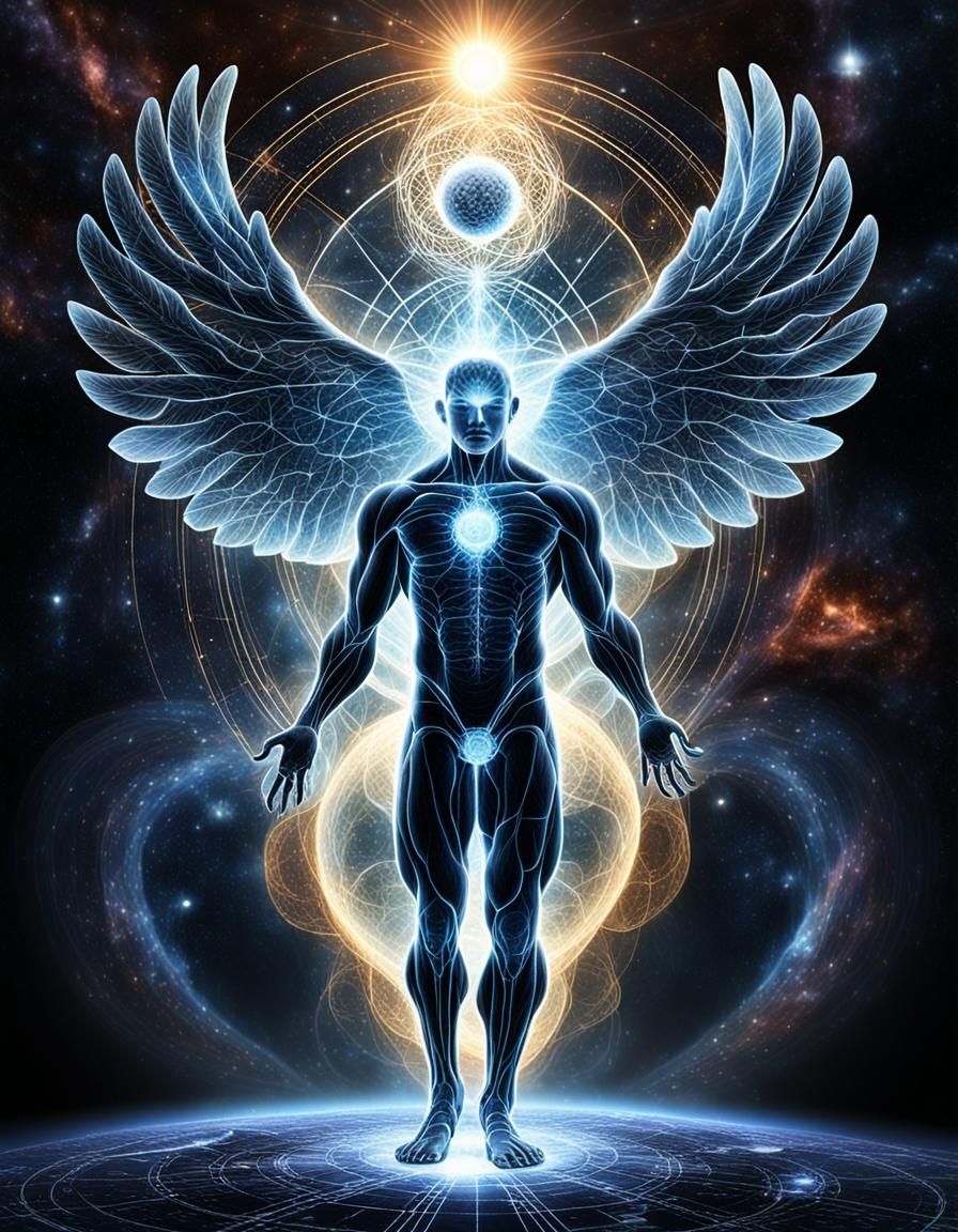 Physical Evolution: Light Streams and Human Heart