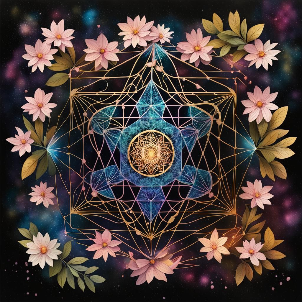 Cherry Blossom Mandala