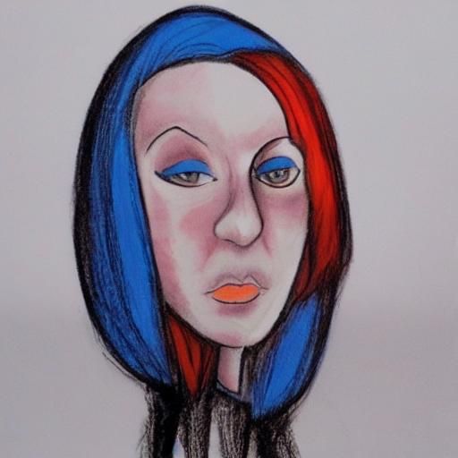 Dada-Inspired Fashion in Abstract Expressionist Style