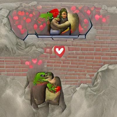 AI Generated Image of Love