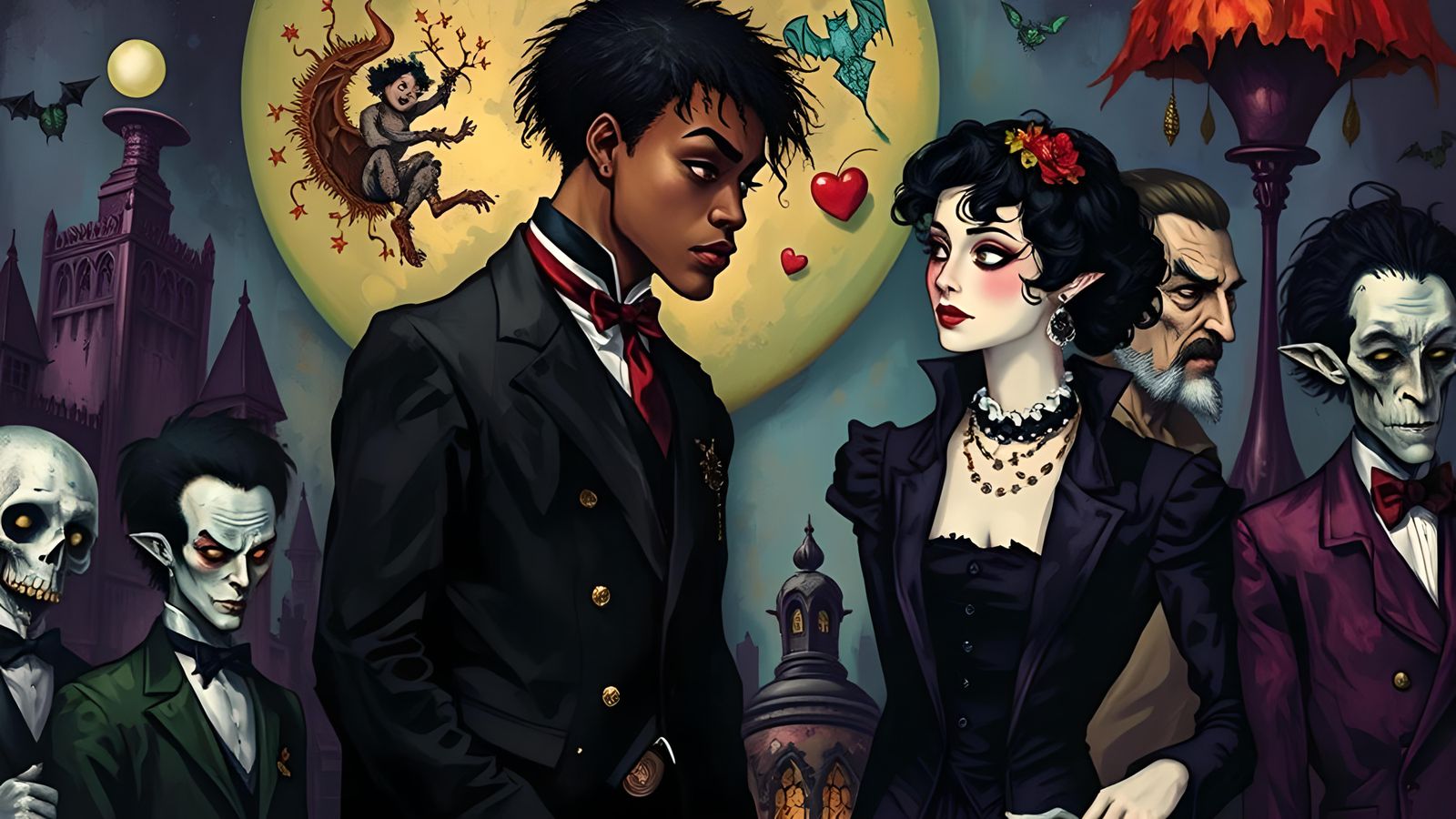 Vampires in Love: Dark Fantasy Afrofuturism