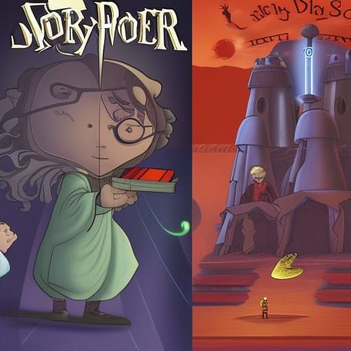 Merging of "Harry Potter and Sorcerer's Stone" and "Star Wars: A New Hope (1977)" 05