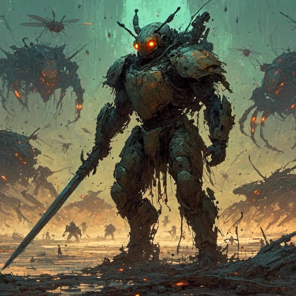 Beetle Knight Dominates Magical Battlefield