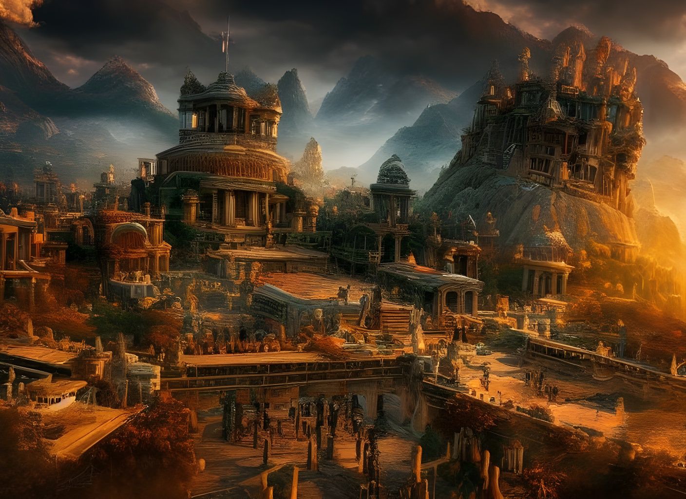Hidden Village: Built by Olympian Gods