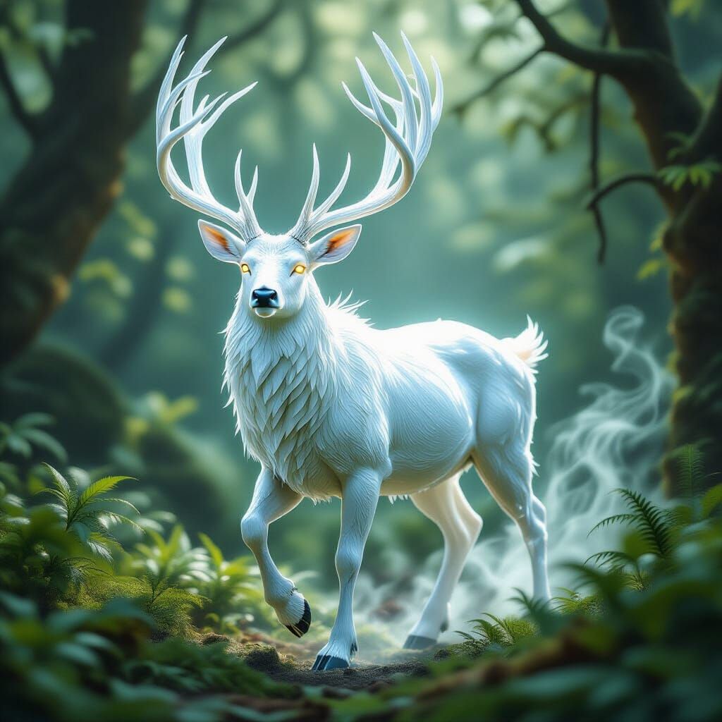 Crystalline THC Buck in Enchanted Forest
