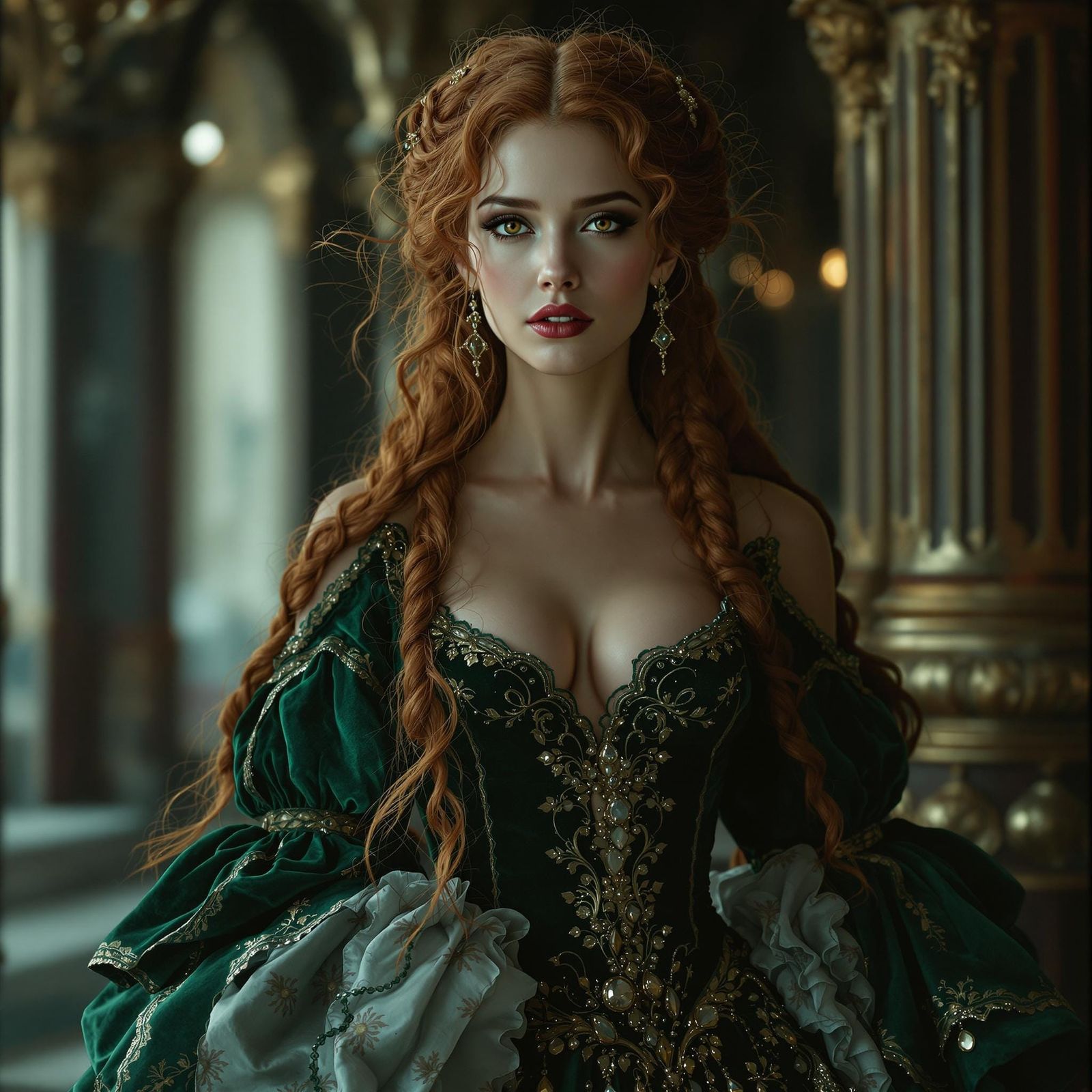 Bride of Dracula: Elena in 15th Century Gown