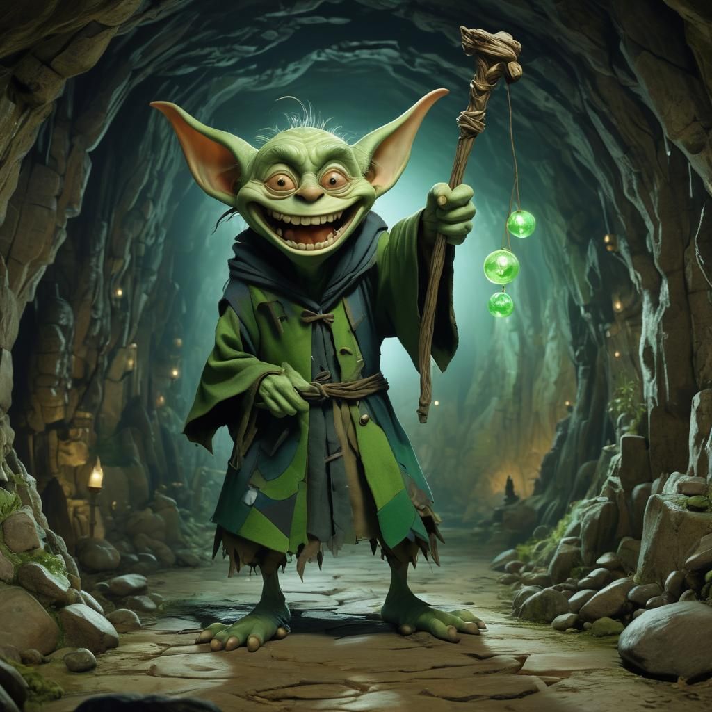 Goofy Grinning Goblin