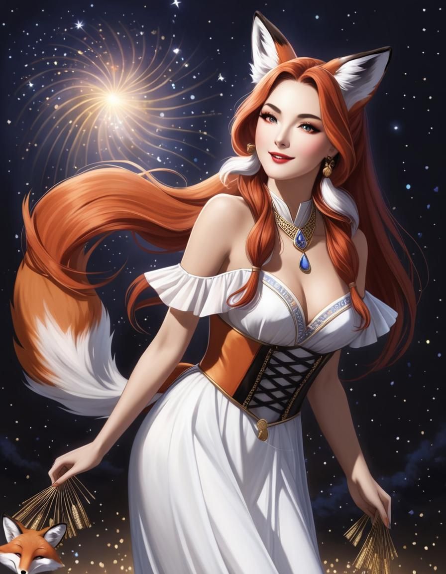 Maiden Foxes in Transient Dream