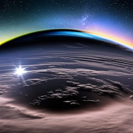 Hyperrealistic Planets and Stars in Sharp Focus