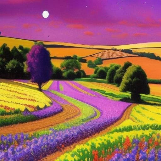 English Countryside Glitter #12