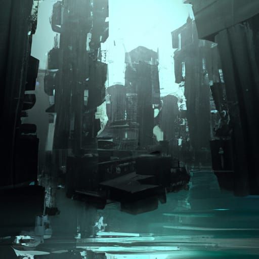 Surreal Submerged Metropolis: Found Footage
