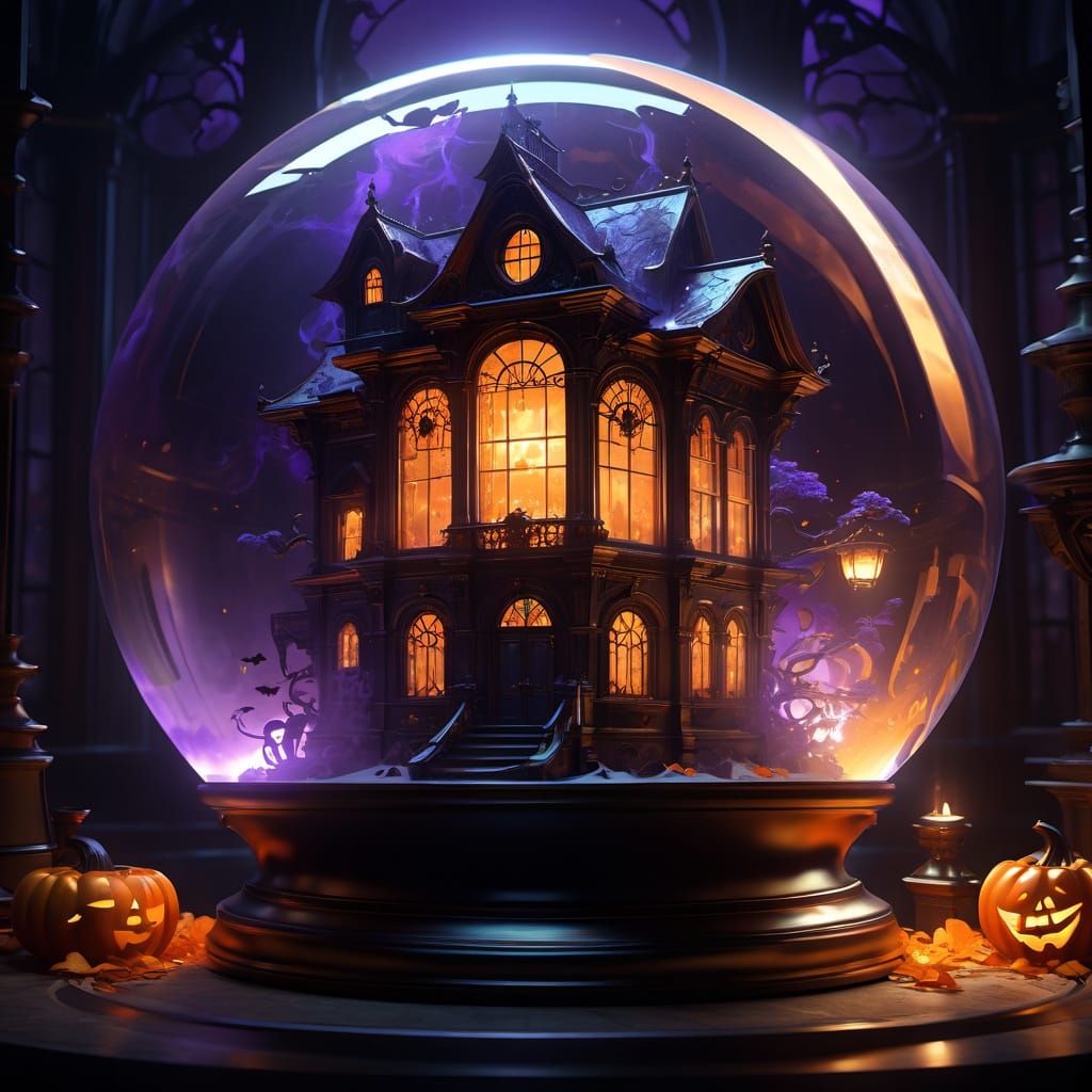 Globe of Halloween