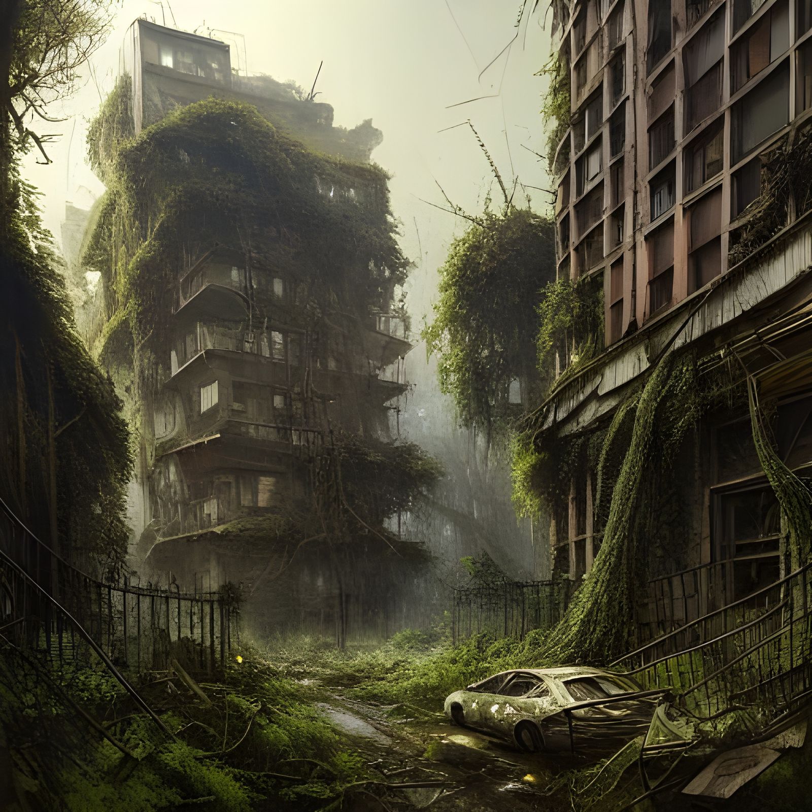 Nature Reclaiming The City