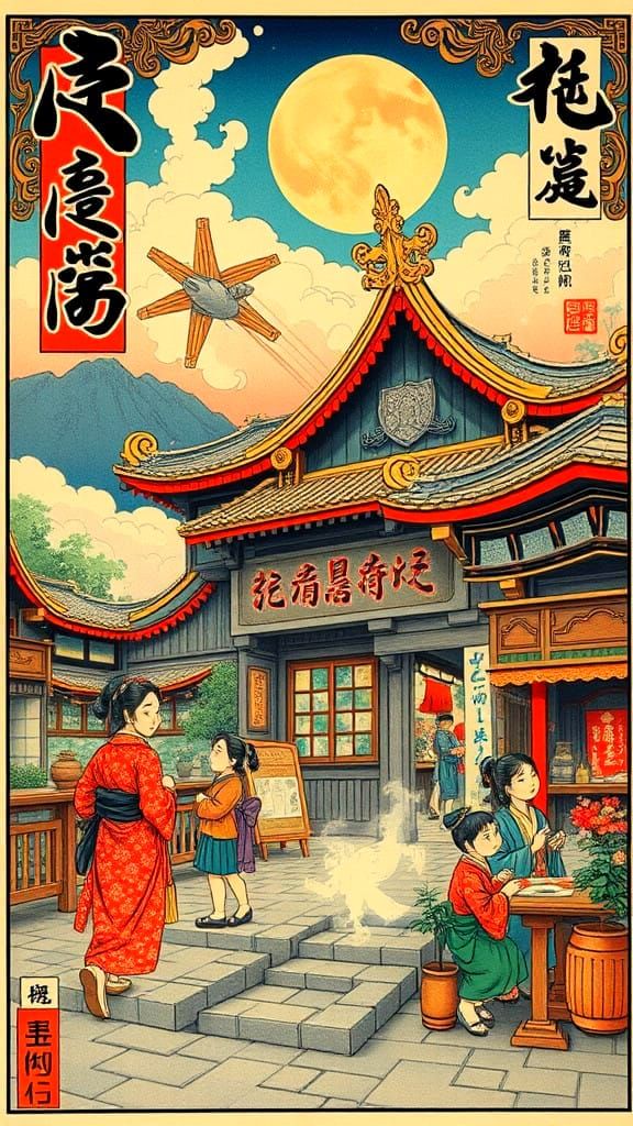 The Ostra Kai Dojo and Dumpling Emporium