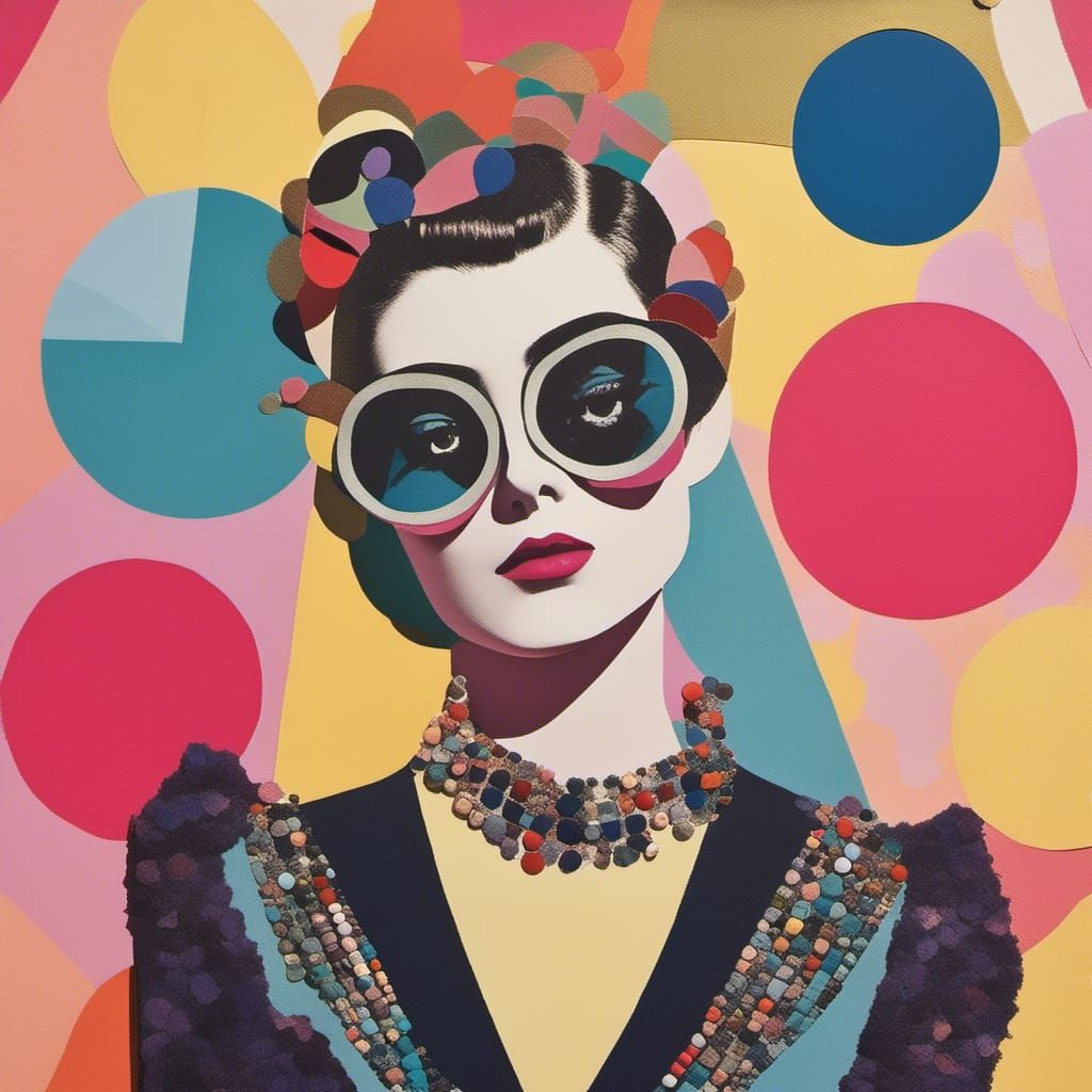 Diva's Uninhibited Performance in Southwestern Landscape