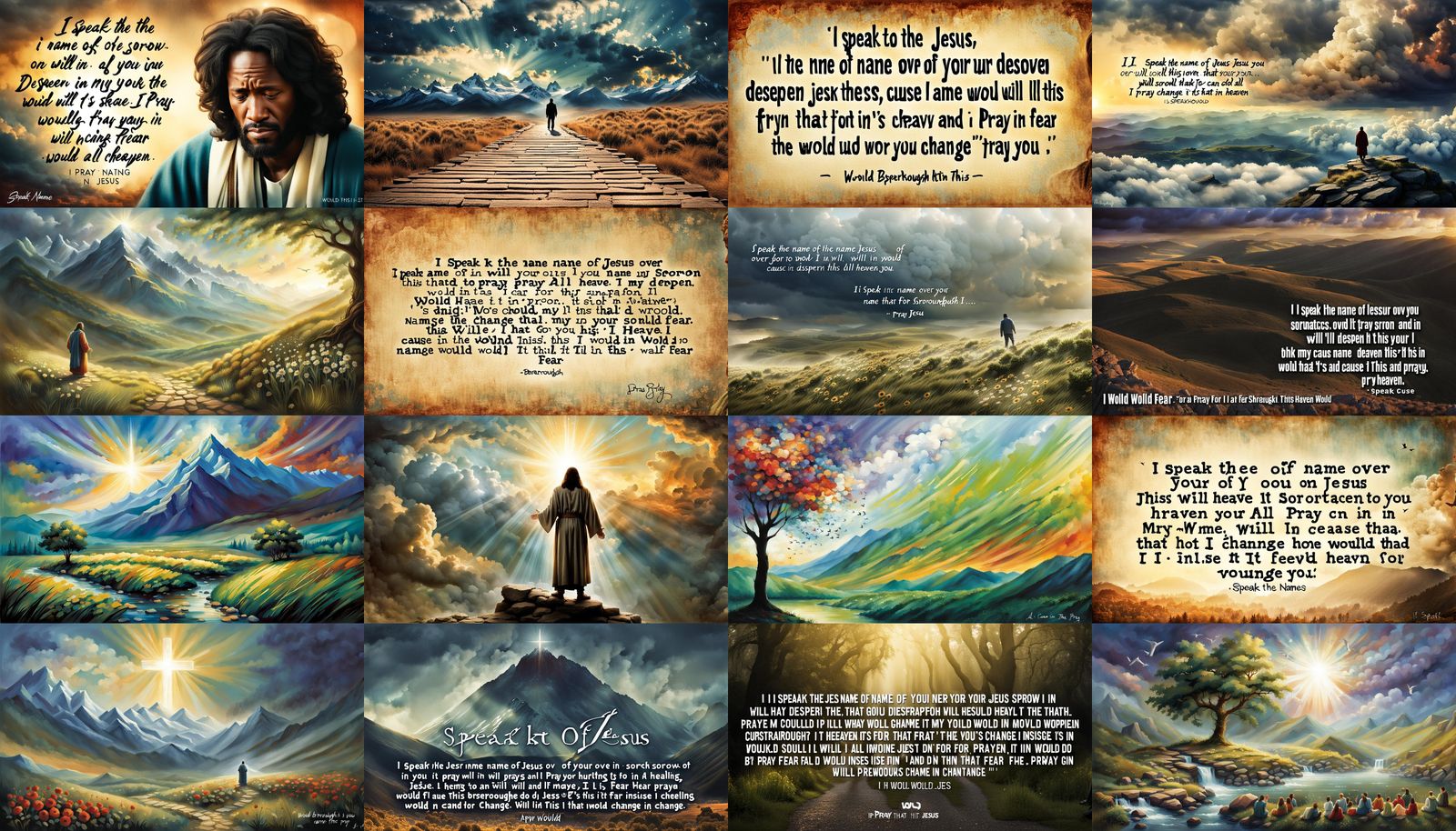 I speak the name of Jesus over you
In your hurting, in your ...