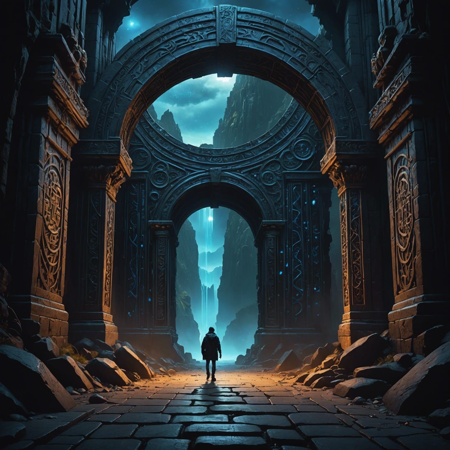 Imaginary Time Portal to a Monster World