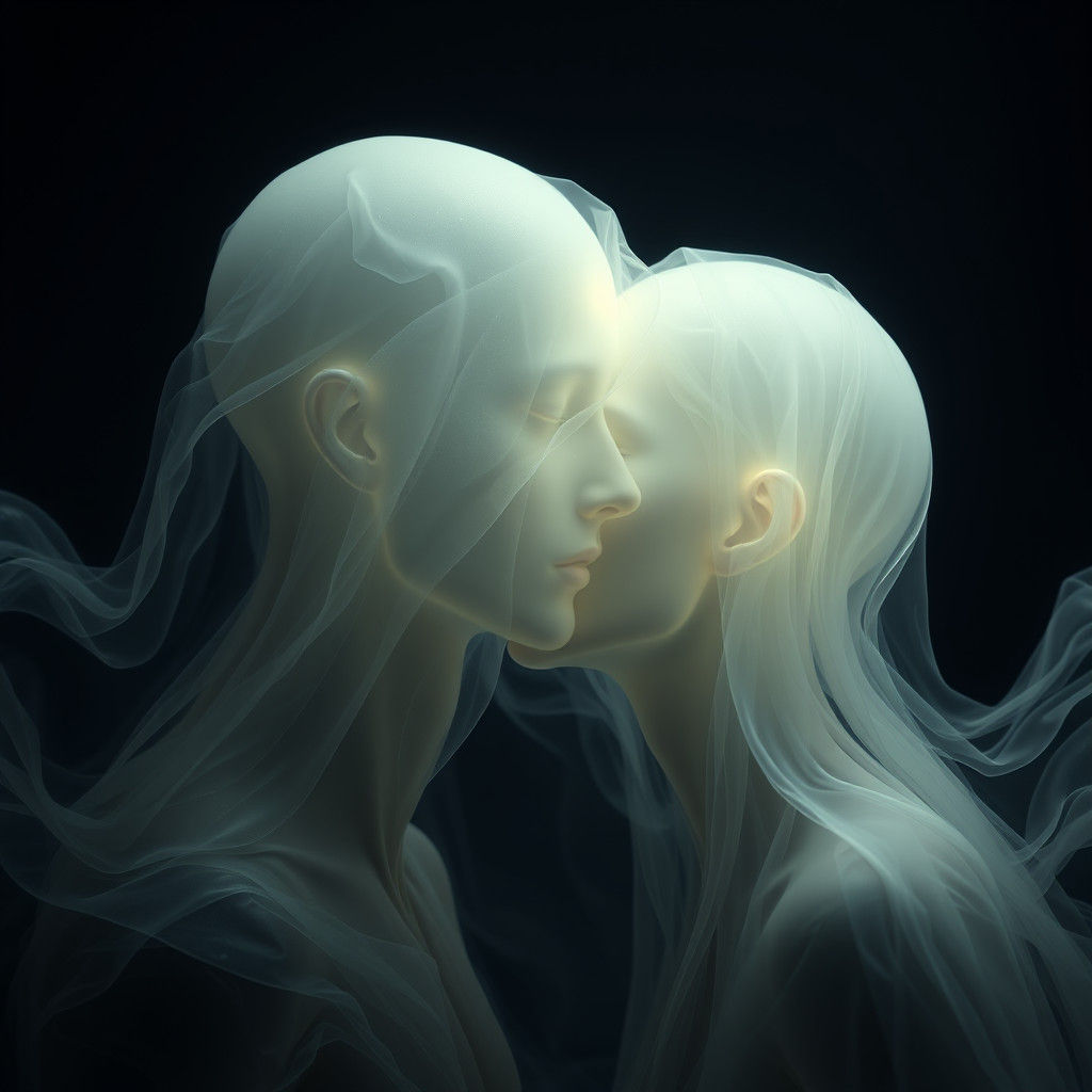 Ethereal Kiss: Surreal Fabric of the Universe