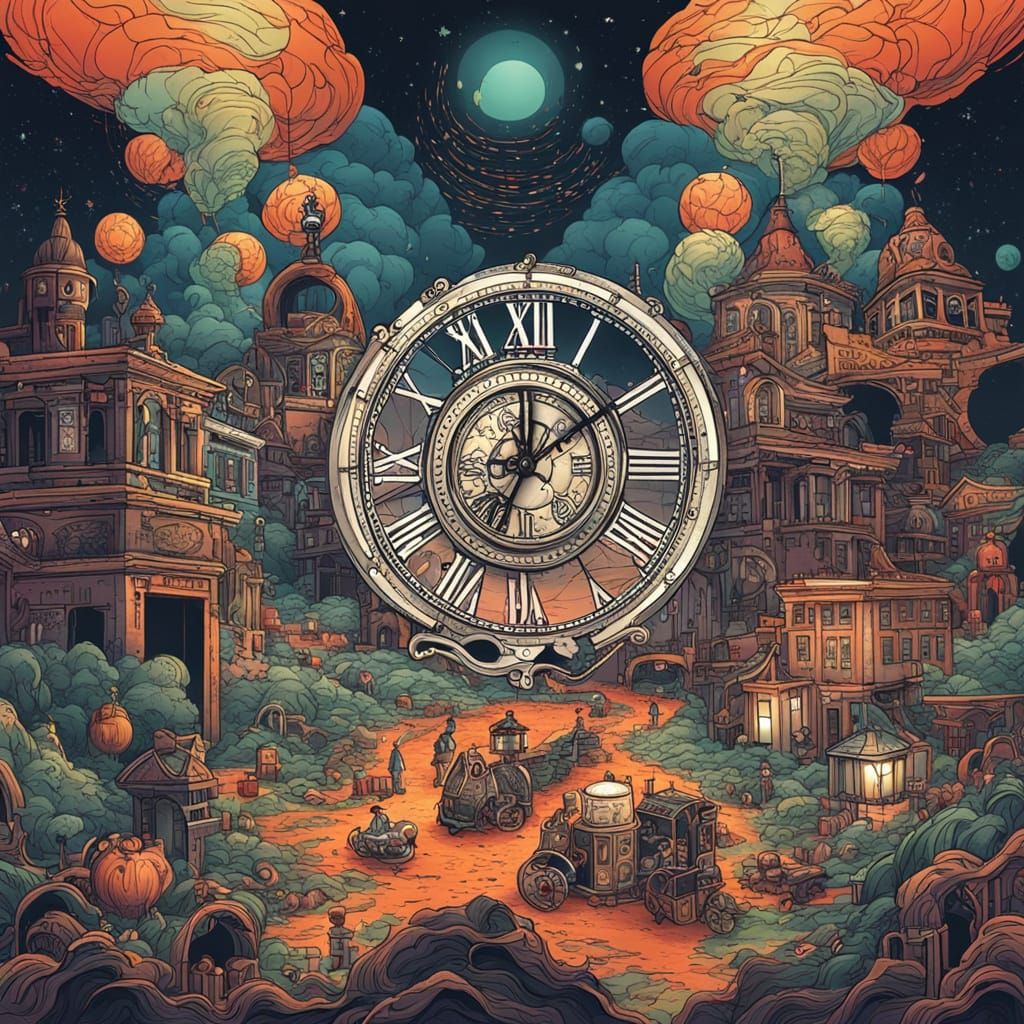 Intriguing Vision of Time Travel