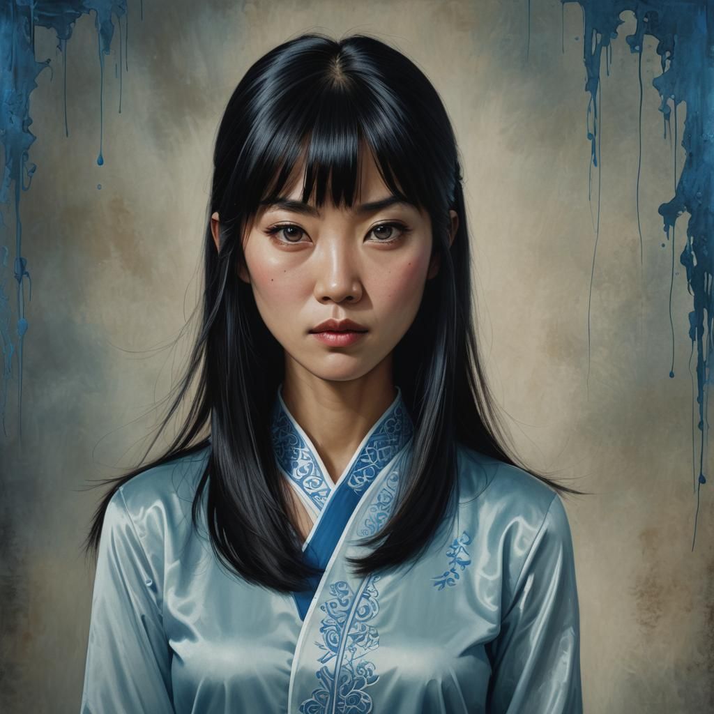 Hyperrealistic Portrait of an Asian Psychiatrist in Unreal E...