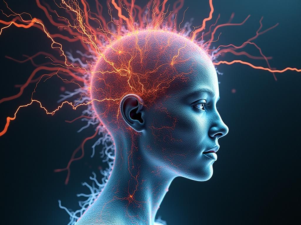 Digitally Disrupted Urban Landscape with Glitching Effects