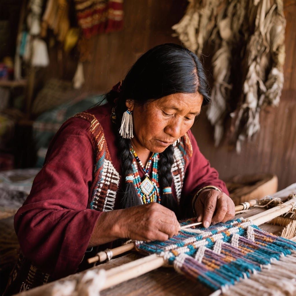 Native American Weaving Dreams