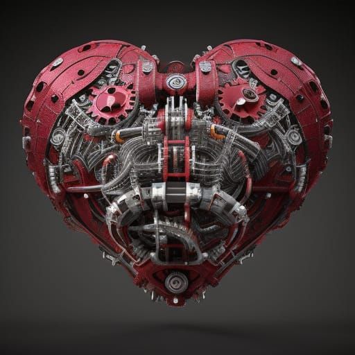 Mechanical Heart in Biomechanical Style