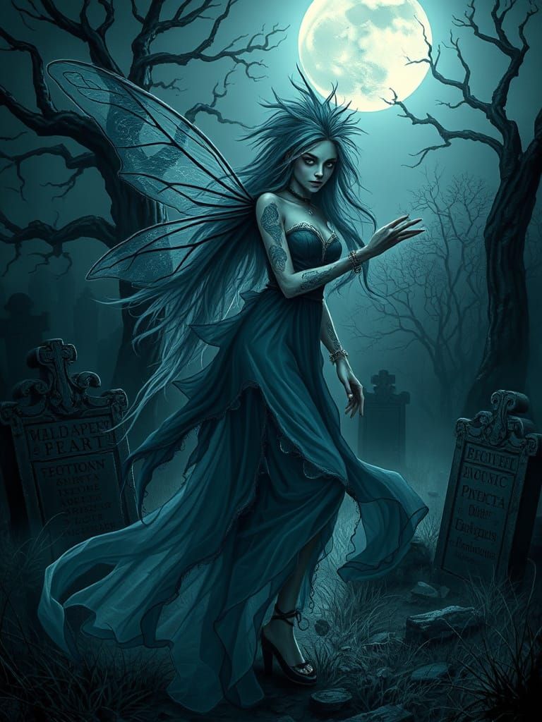 Ghostly punk fairy 2