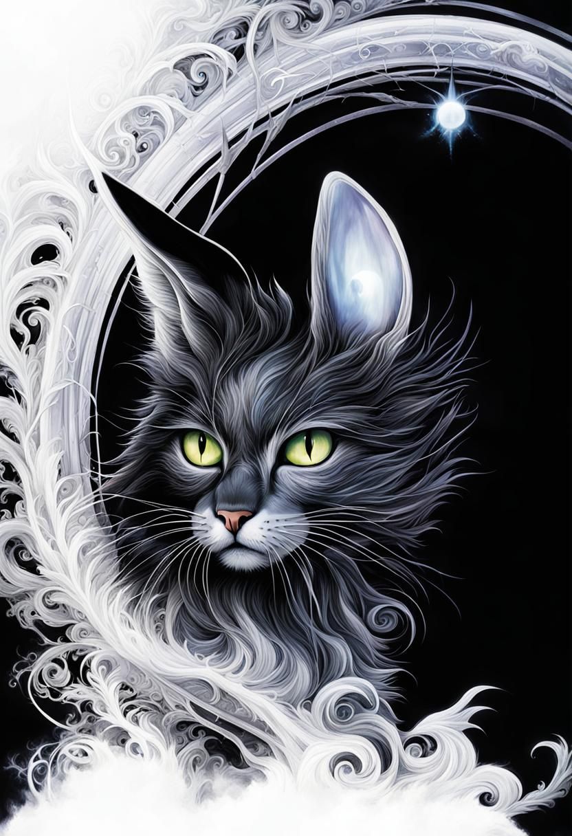 Photogram ,Rayograph,dreams, gothic, lovers ghost Dark fey c...