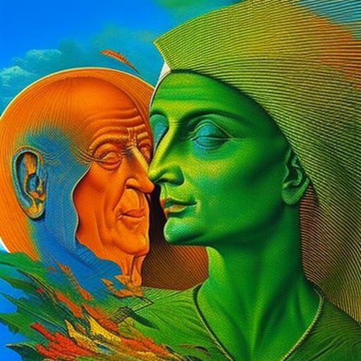 Detailed Oil Painting Portrait in Hyperrealistic Style