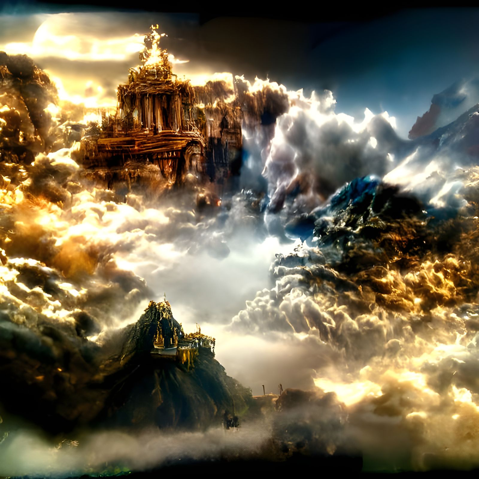 The Mind of God: Epic Digital Matte Painting