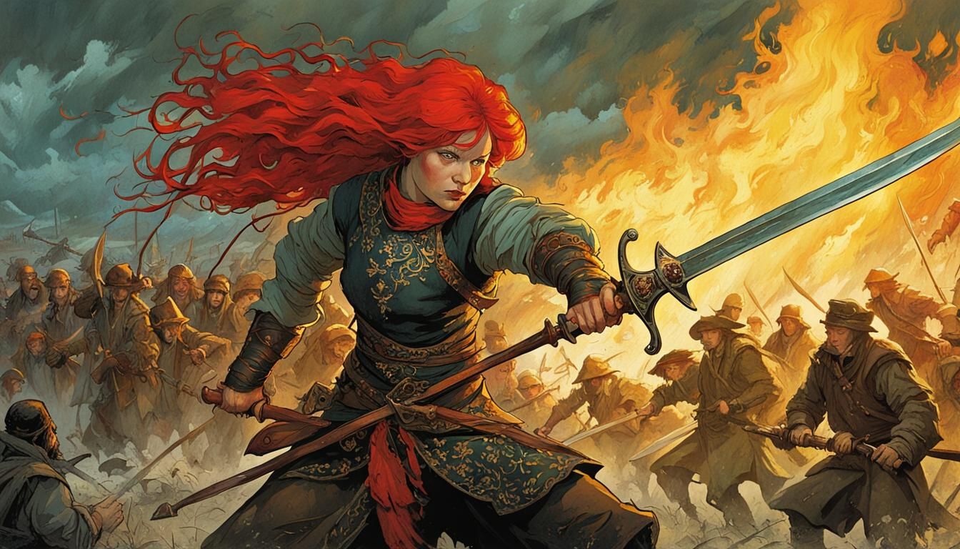 RED SONYA of ROGATINO, Robert E. Howard's Polish-Ukranian Freedom Fighter in 1920's High Adventure. Tonight's Episode In...