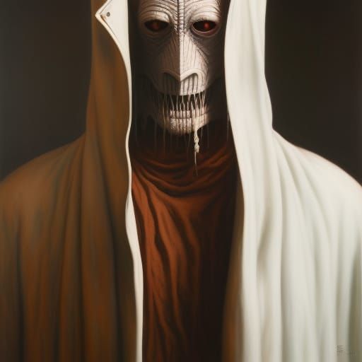 The Pale Man: Dark Fantasy Art