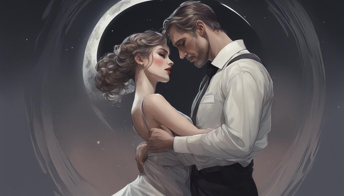 a couple slow dancing