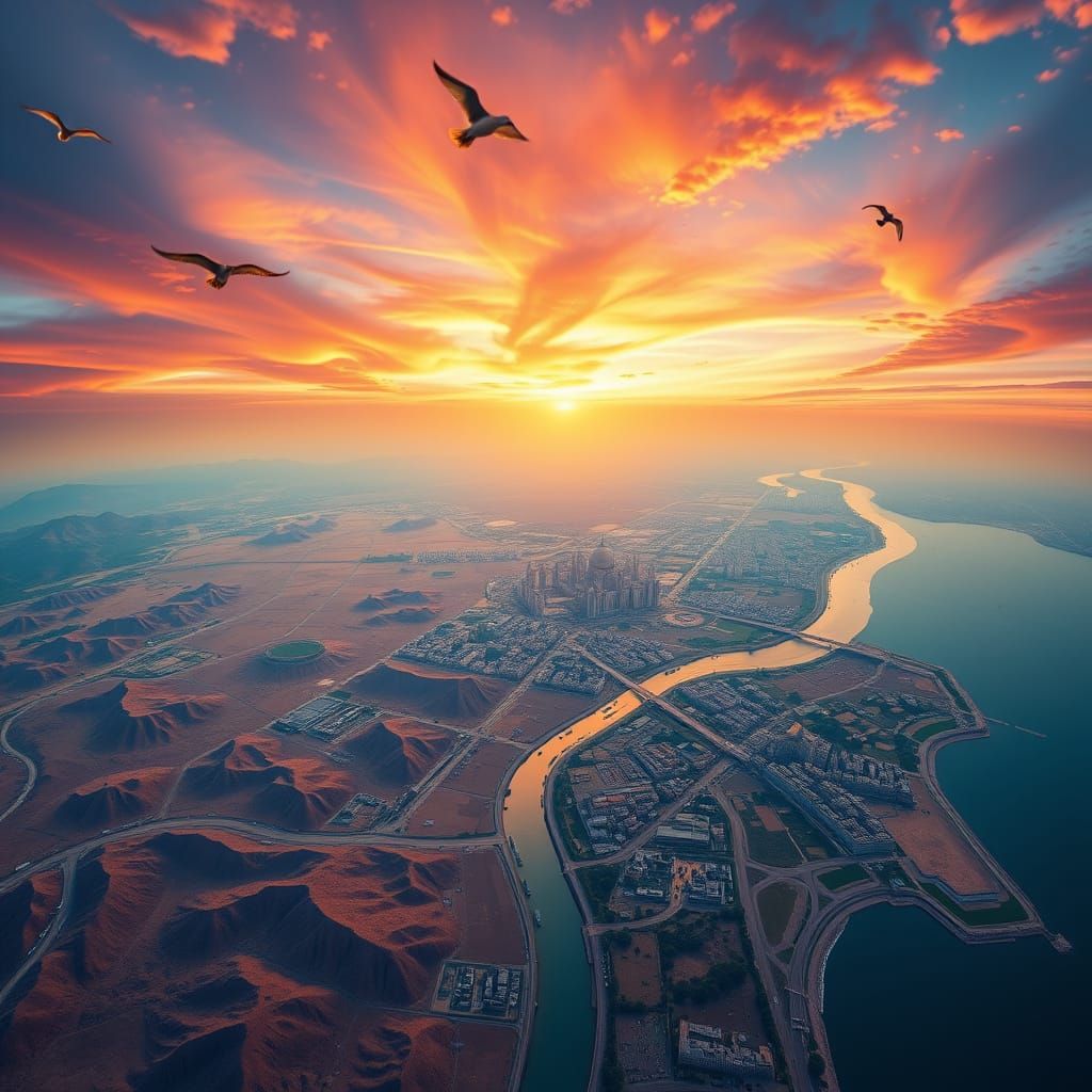 India Panorama in Stunning 8K UHD Detail