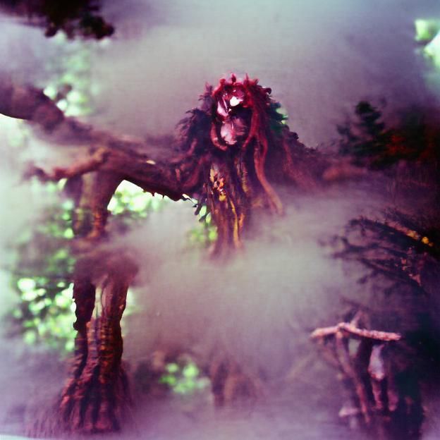 Majestic Tree Creature Digital Rendering