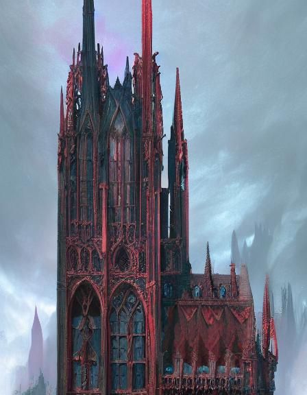 Shadows of the Neo-Gothic Realm : "The Crimson Cathedral".