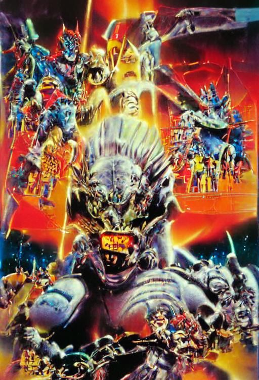 Epic Sci-Fi Horror Poster Art in 3D