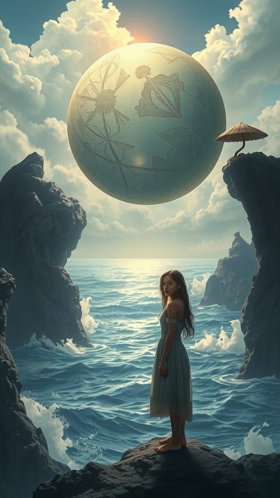 Elsa beskow, Leonardo da Vinci Anime Surreal Mysterious Weir...