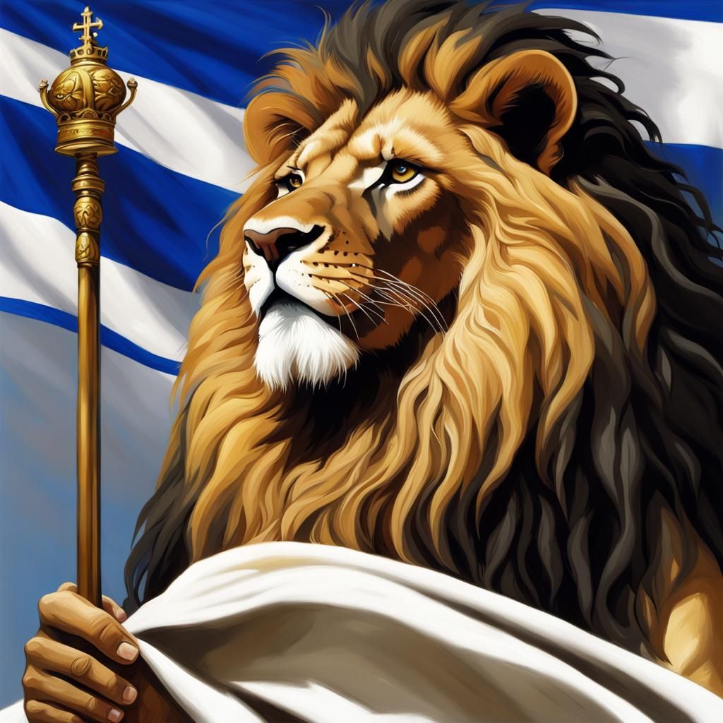 Lion of Judah Kingdom: A Digital Matte Painting