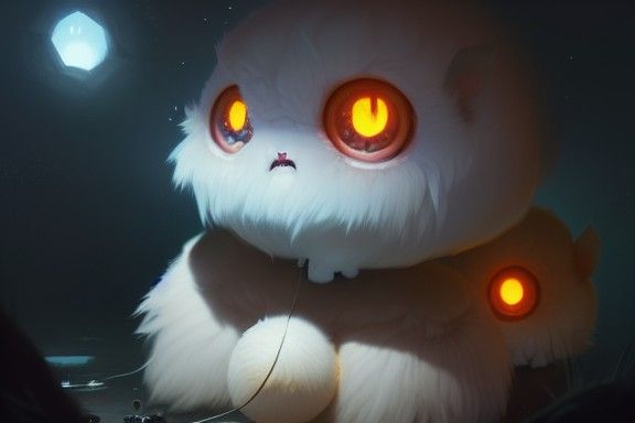 Cute fluffy monsters #3