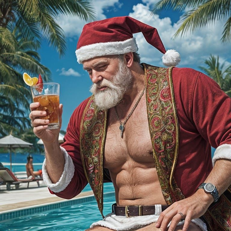 New Normal Santa