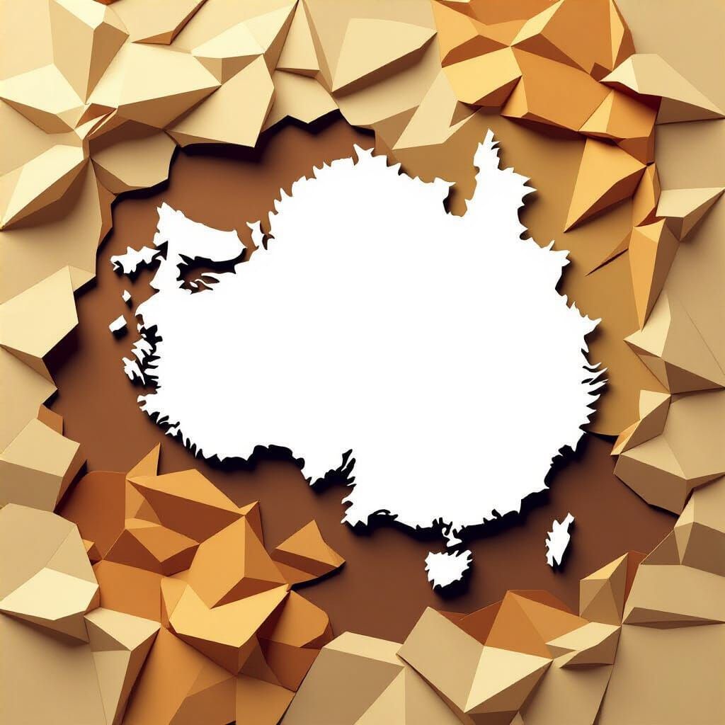 Minimalist Outline Map of Turkey