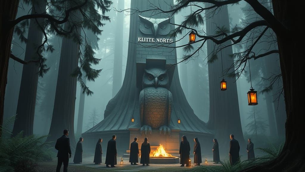 Mysterious Ritual in Redwood Forest, Observed